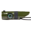 Píšťalka survival 7 v 1 Fosco 101.INC oliv