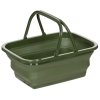 Skládací silikonový košík 9L FoX® Outdoor OD Green