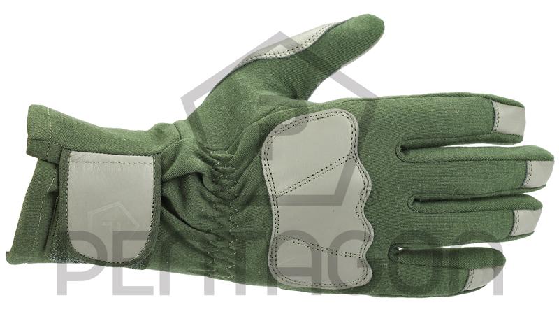 Rukavice nomex Warrior Pentagon oliv