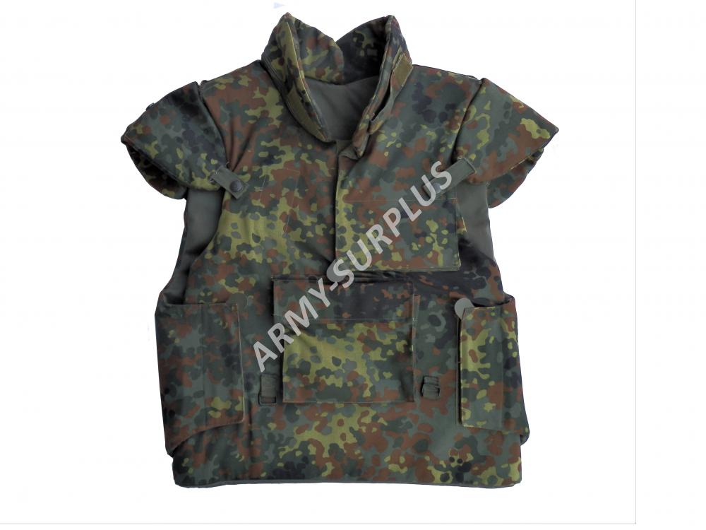 Neprůstřelná balistická vesta BW armády Bundeswehr originál Splitterschutzweste