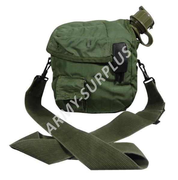 Polní láhev (čutora) US 2Qt komplet oliv originál 