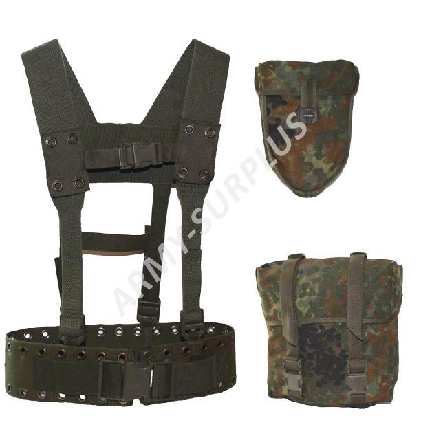 Nosný systém BW (Bundeswehr) flecktarn 4-dílný originál