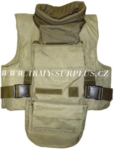 Neprůstřelná balistická vesta Francie oliv