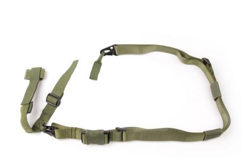 Popruh zbraňový tříbodový oliv PANTAC