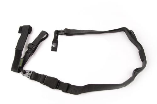 Popruh zbraňový tříbodový černý PANTAC