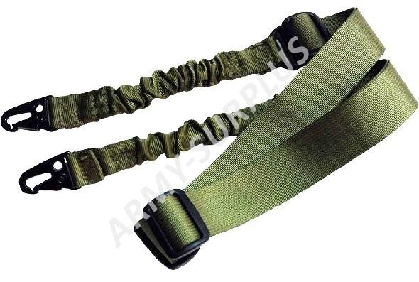 Taktický dvoubodový popruh khaki