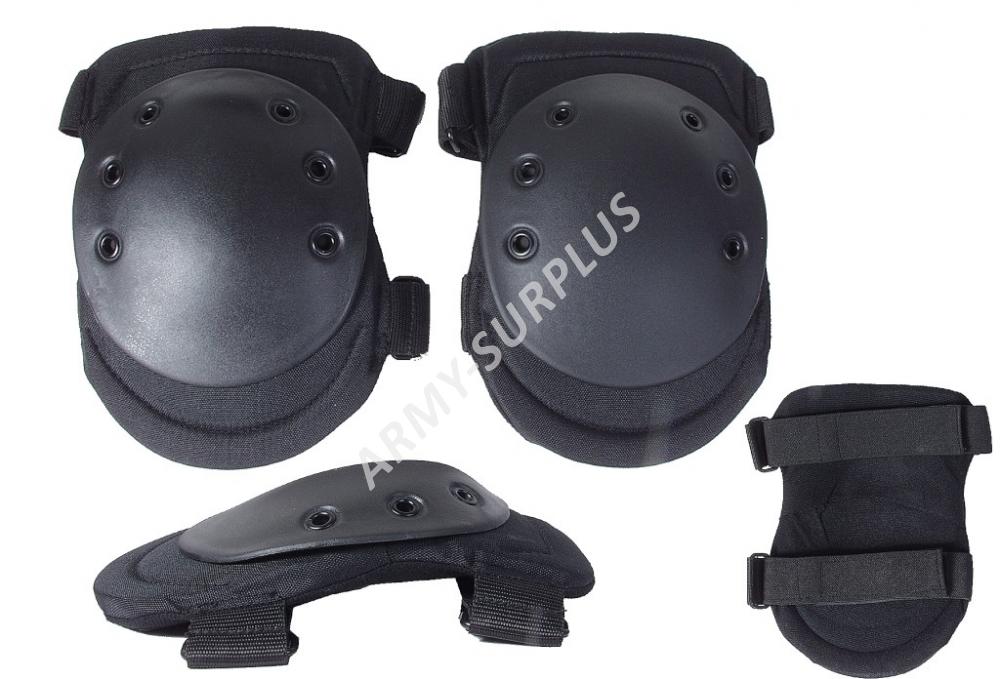 Chrániče kolen černé Miltec