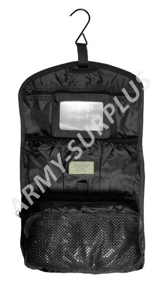 Taška na osobní hygienu černá 30491A