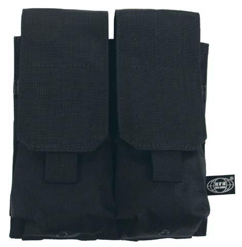 Sumka molle na zásobník dvojitá černá