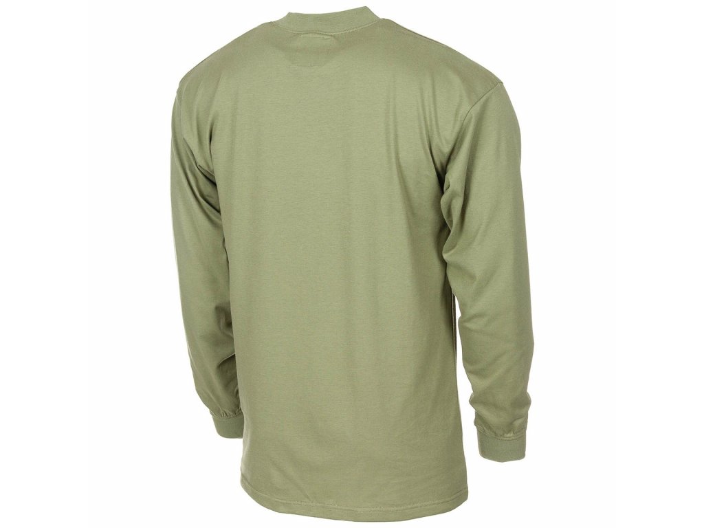Triko AČR oliv dlouhý rukáv nové