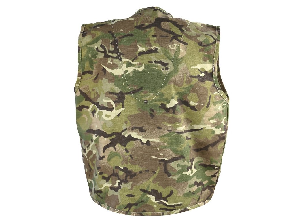 Vesta taktická dětská BTP multicamo ripstop Velká Británie Kombat