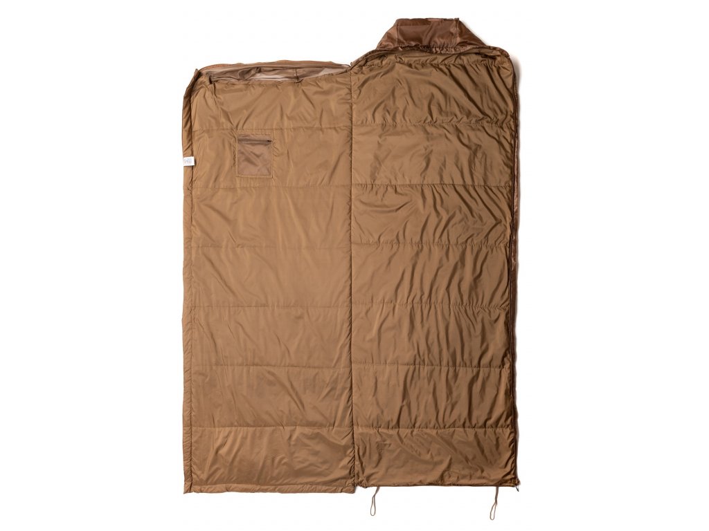 Snugpak spací pytel (spacák) 7/2 Jungle Bag s moskytiérou Coyote Tan