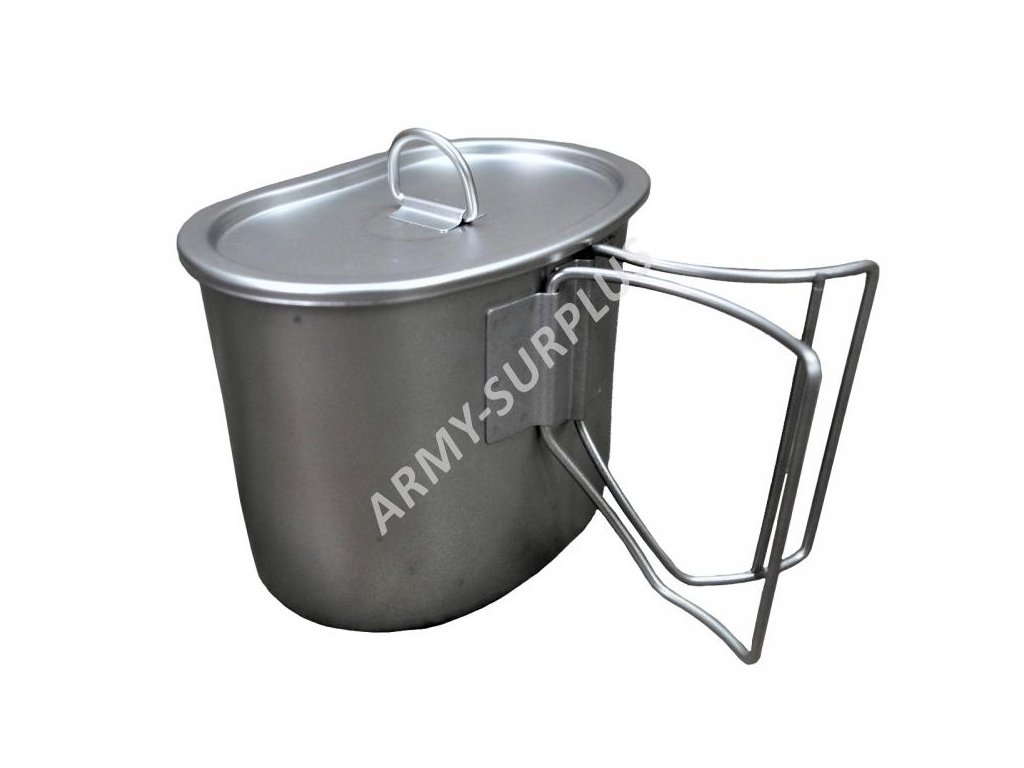 Víčko na hrnek US (pitítko) nerez MFH