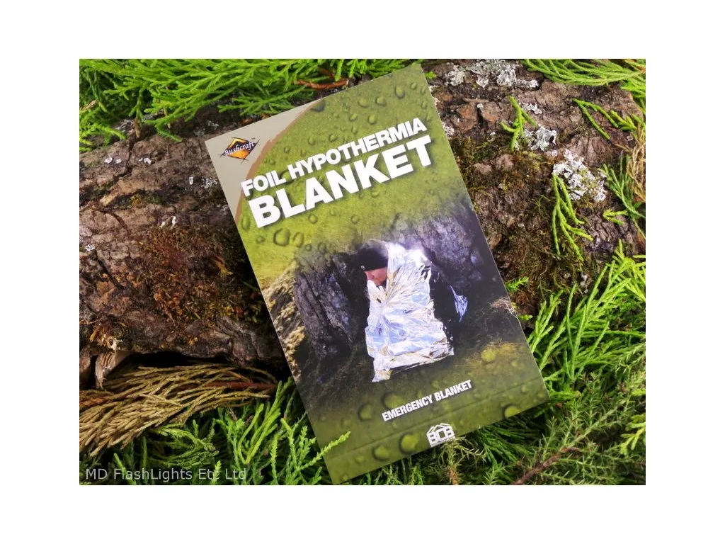 Izofolie (termofólie) BCB Hypothermia stříbrná Velká Británie