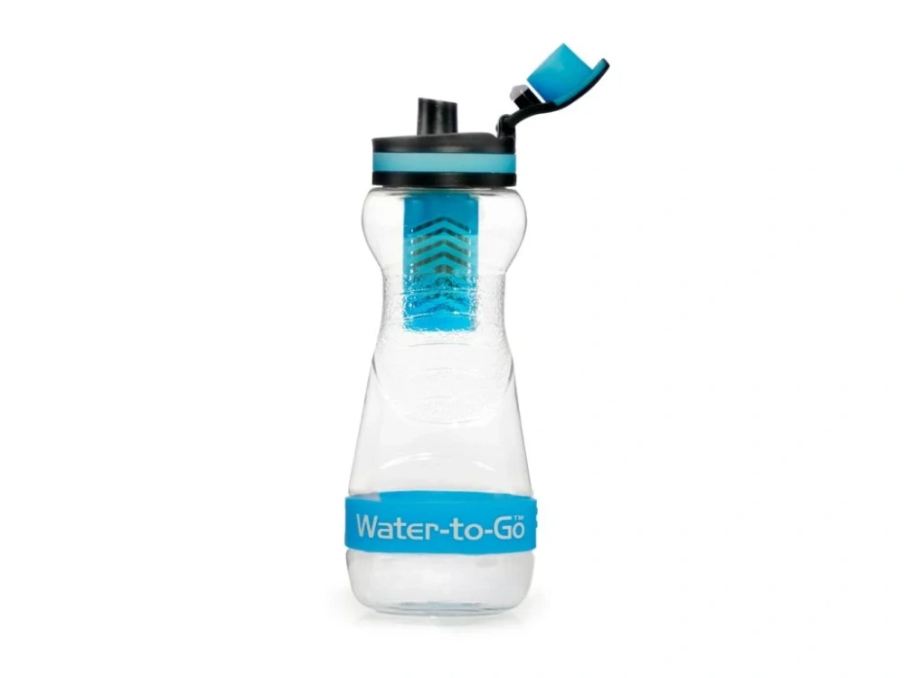 Water-to-Go filtrační láhev 50cl modrá (láhev s filtrem 3v1)