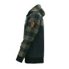 Bunda dřevorubecká černo/zelená kostkovaná Lumbershell Jacket Fostex®