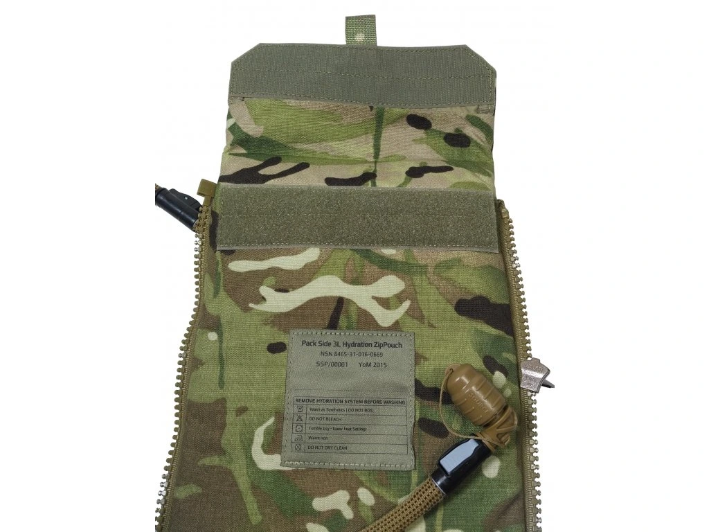 Hydratační vak britský VIRTUS MTP na batoh Bergen Source WXP 3l multicamo