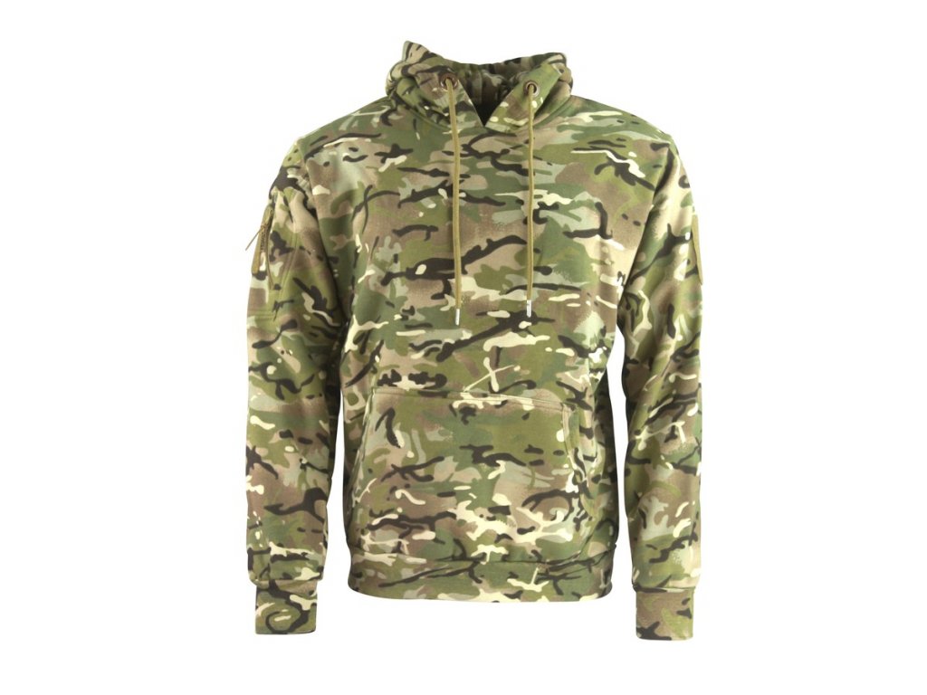 Taktická mikina s kapucí BTP MultiCam Velcro Kombat® Tactical 