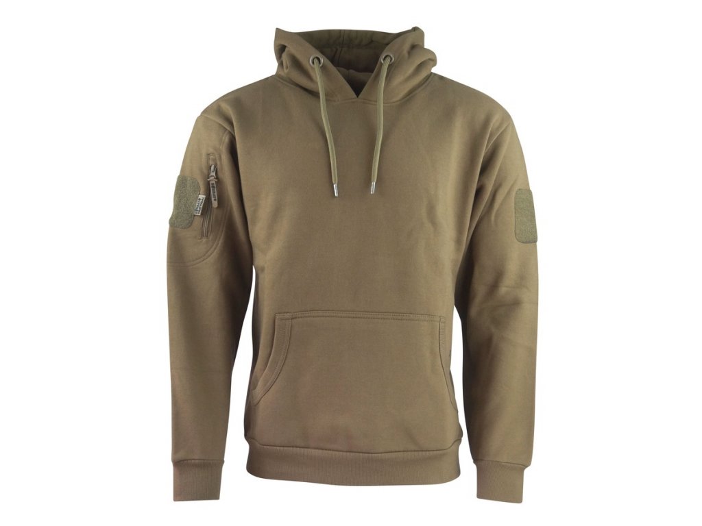 Taktická mikina s kapucí Coyote Velcro Kombat® Tactical 