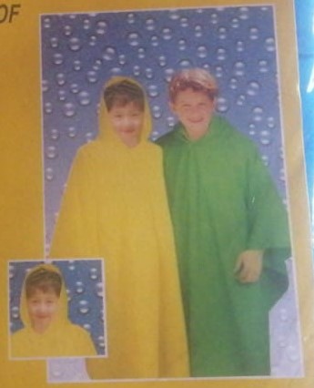 Dětská pláštěnka pončo poncho 