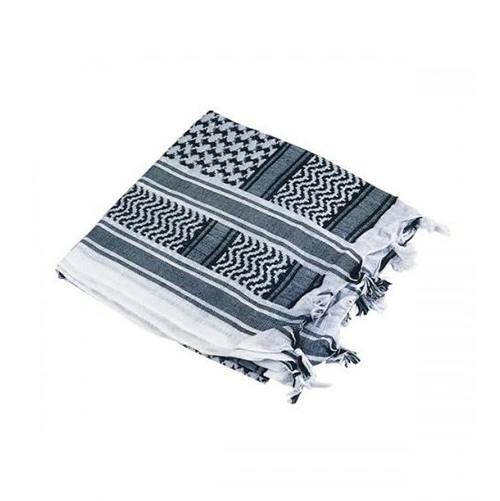 Šátek palestina bílá/černá (shemagh, arafat)