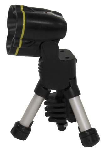 Baterka na stativu černá 3 LED