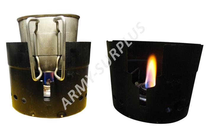 Závětří (vařič) stojánek na ešus Švédsko originál