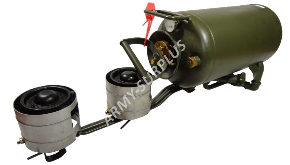 Benzínový tlakový vařič (polní kuchyně) švýcarská armáda