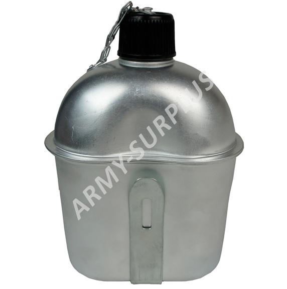 Polní láhev (čutora) US hliník s hrnkem repro