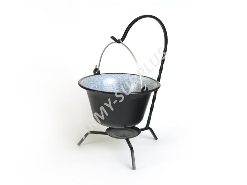 Kotlík smalt černý 0,8l