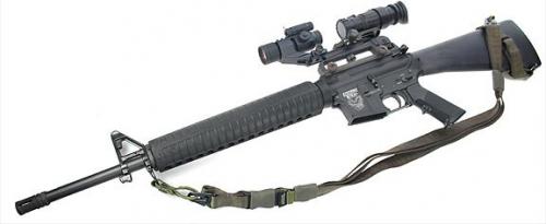 Popruh zbraňový tříbodový oliv PANTAC