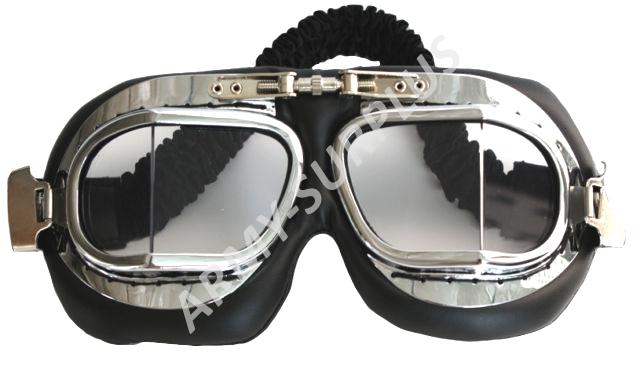 Brýle letecké RAF chrom Miltec