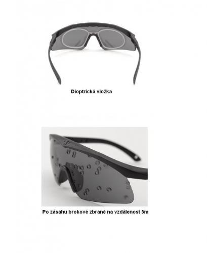 Brýle balistické REVISION Sawfly Max černé