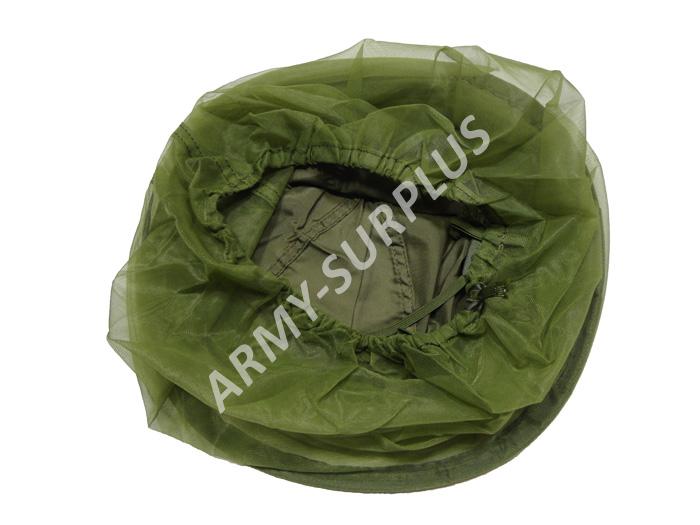 Moskytiera kruhová oliv AČR,síťka obličejová