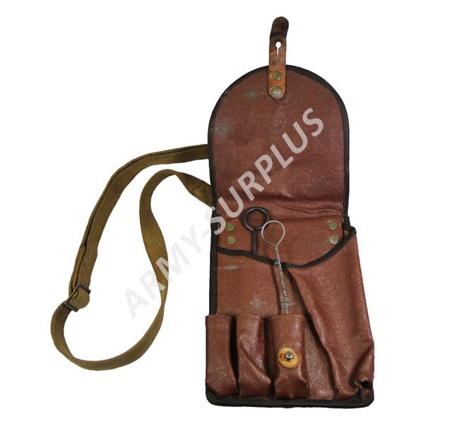 Brašna, taška přes rameno na startovací, signální pistoli ČSLA