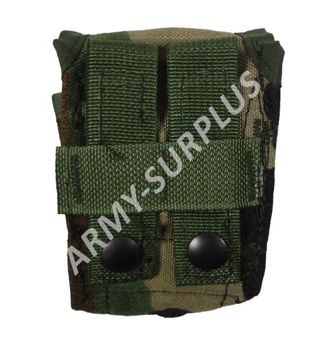 Sumka US molle na granát woodland