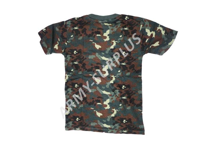 Tričko (triko) dětské flecktarn