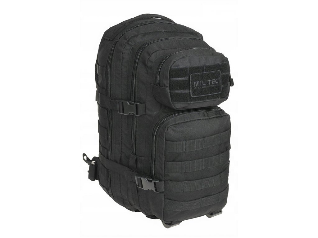 Batoh ASSAULT Pack US 20L molle černý malý Miltec