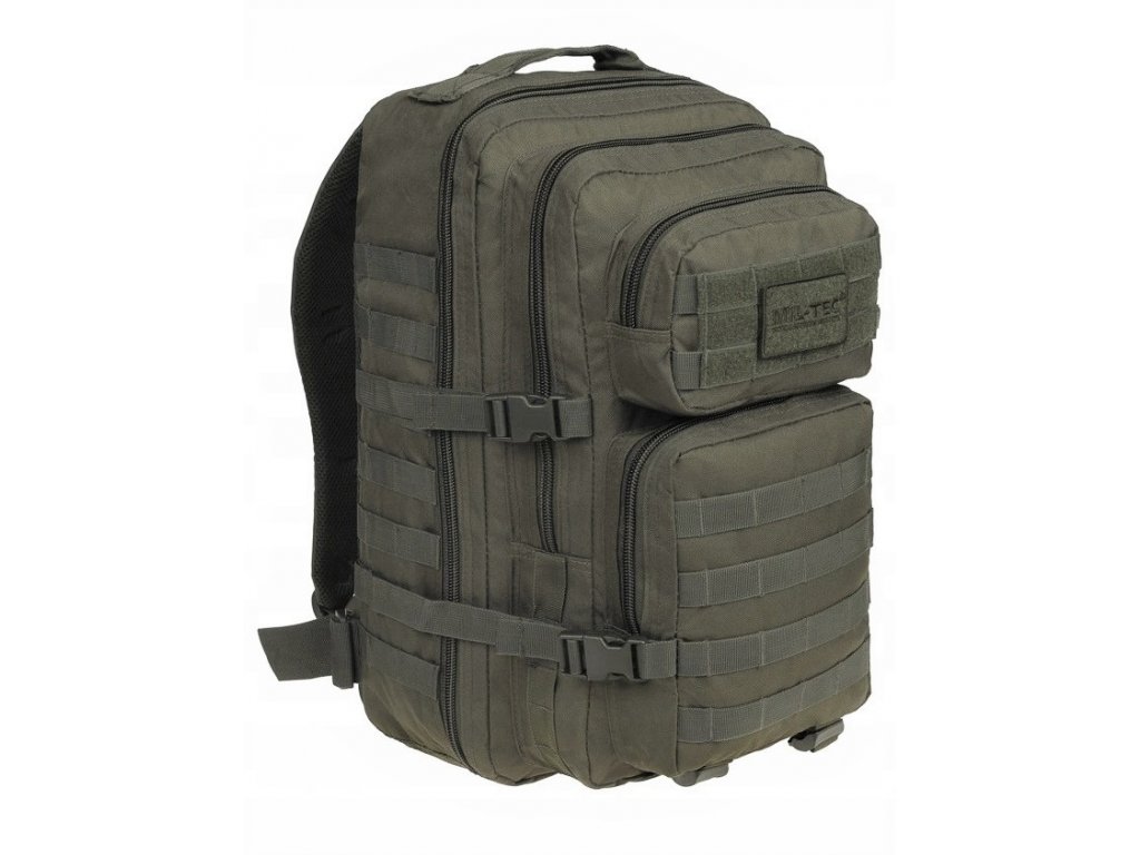 Batoh ASSAULT Pack US Large 36l Molle LG velký Molle Mil-Tec® Oliv Drab zelený