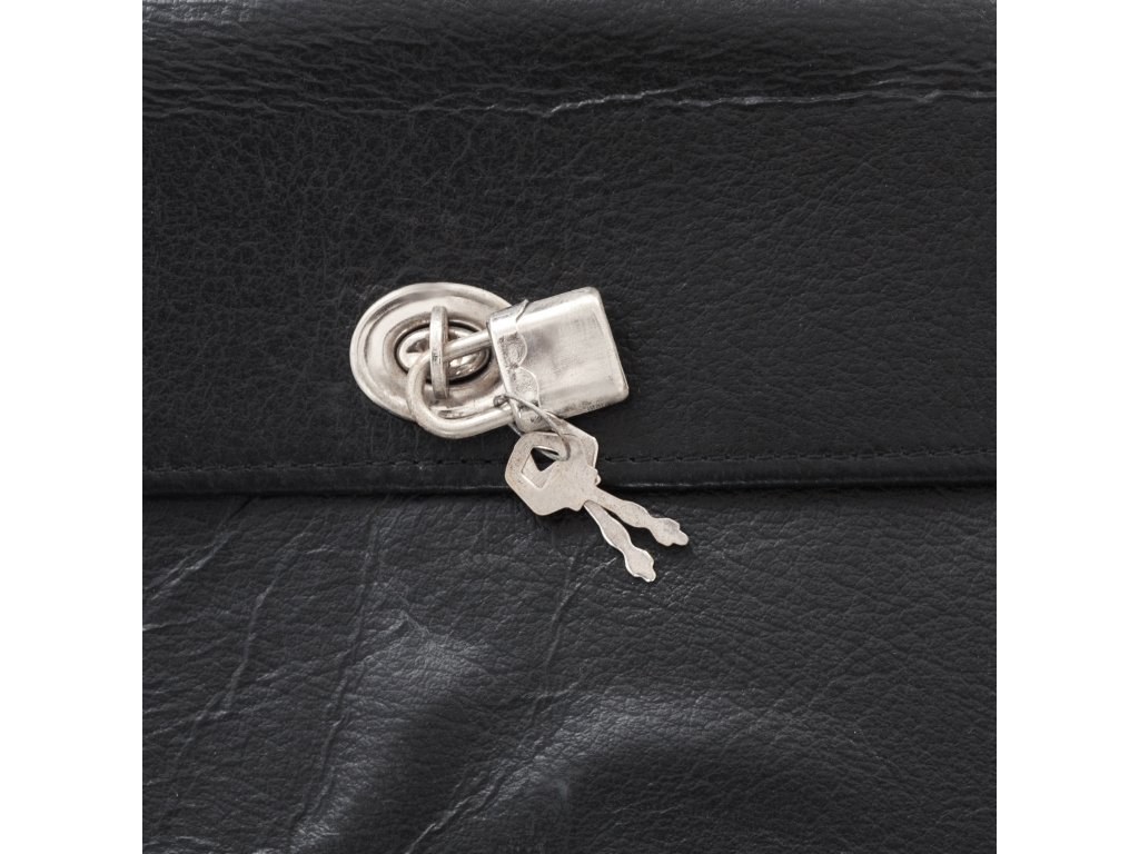 Taška (aktovka, brašna) kožená AČR originál černá