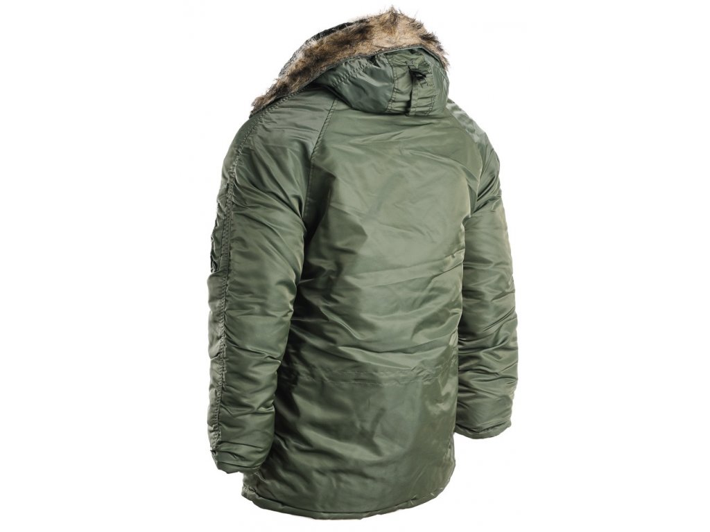 Bunda N3B aljaška Miltec oliv