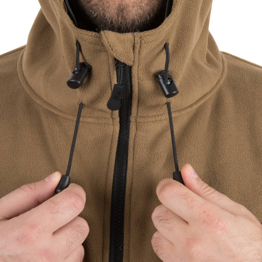 MIKINA FLEECOVÁ BUNDA HELIKON PATRIOT coyote BL-PAT-HF-11