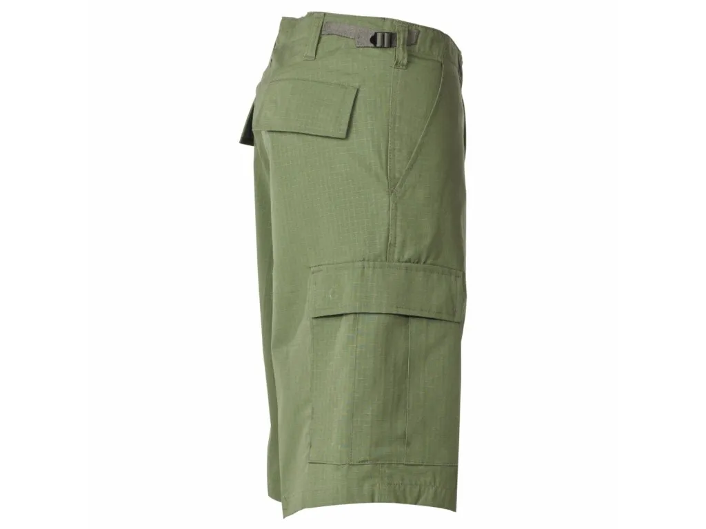 Bermudy bavlněné zelené US BDU RipStop OD Green MFH® 01512B