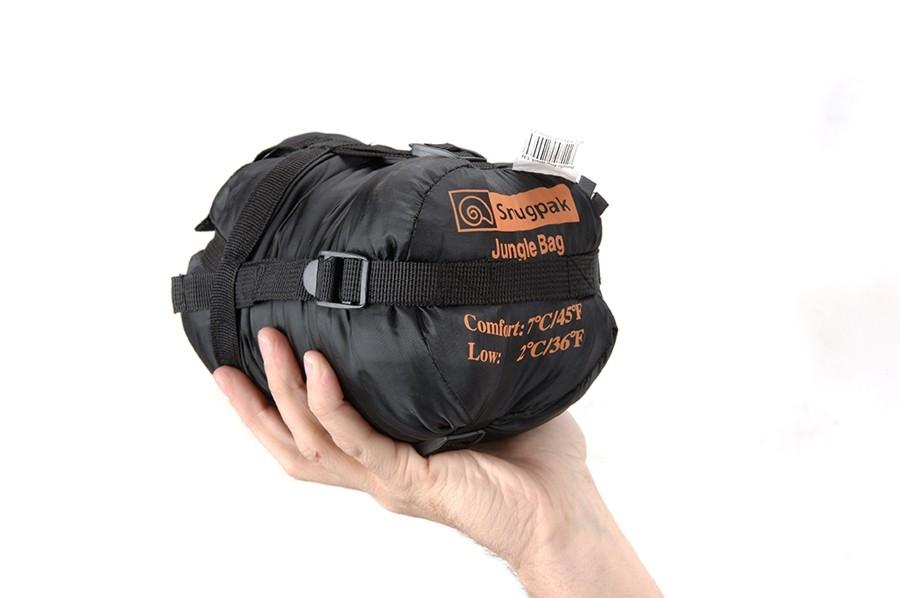 Spací pytel (spacák) Snugpak 7/2 Jungle Bag černý s moskytiérou
