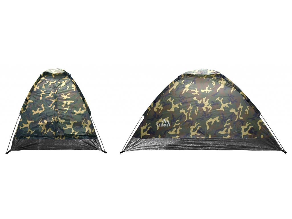 CATTARA Stan ARMY pro 2 osoby woodland