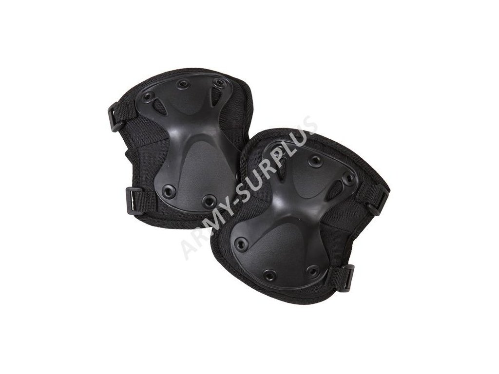 Chrániče loktů Spec-Ops tvarované černé Kombat Velká Británie