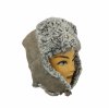 Čepice Ushanka přírodní kůže astrachán hnědá SSSR (Rusko,CCCP) originál