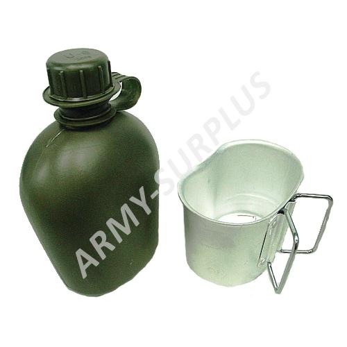 Polní láhev (čutora) US s hrnkem (pitítko) digital woodland marpat