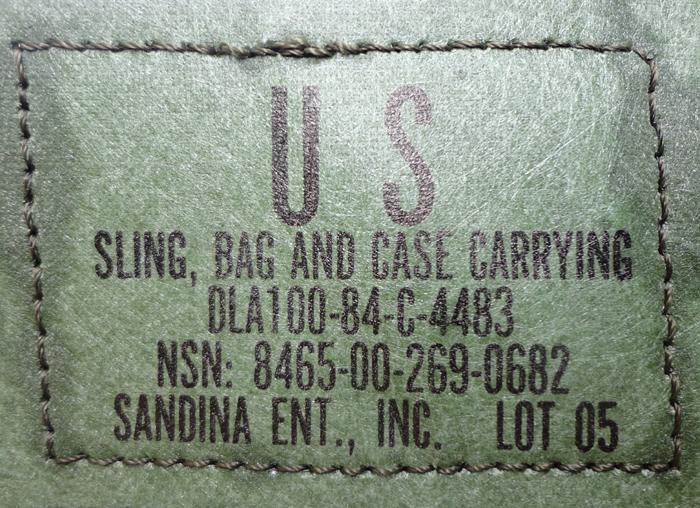 Popruh US univerzální na zbraň originál nylon oliv