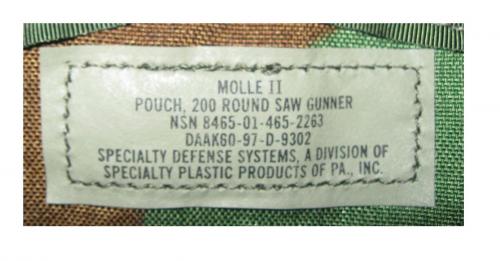 Sumka molle 200 RD AMMO woodland